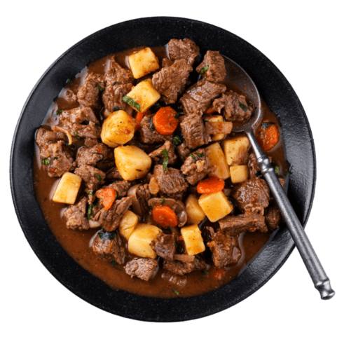 Plat français fait maison préparé avec des ingrédients locaux et des recettes traditionnelles.