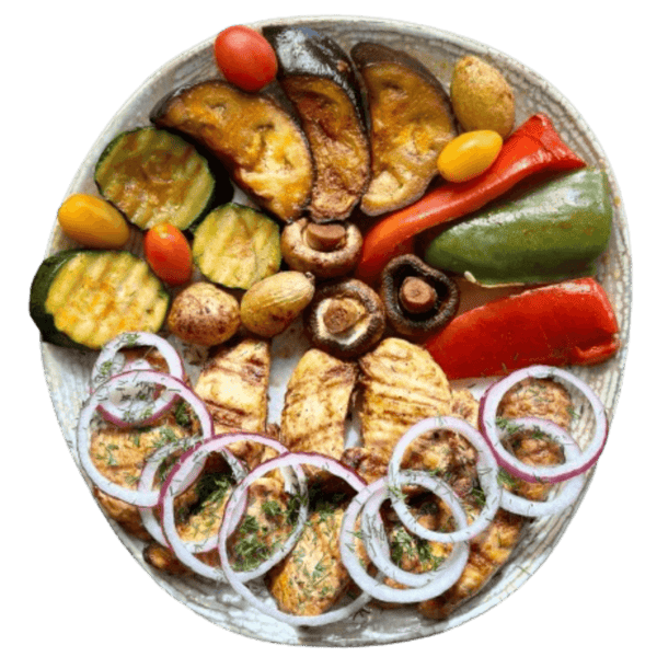 Spécialité tchétchène faite maison, illustrant la cuisine traditionnelle du Caucase.