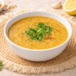 soupe de lentilles syrienne