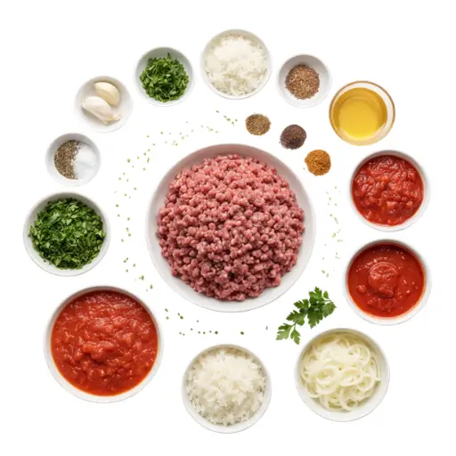 Ingrédients pour recette kabab hindi daoud basha